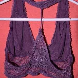 Purple bralette